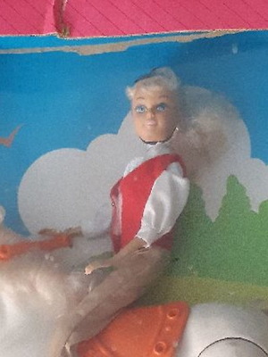 Кукла на кон Vintage нова в кутия