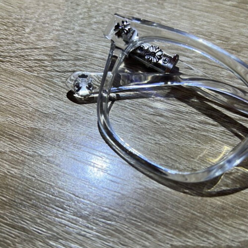 Chrome Hearts glasses, white and grey