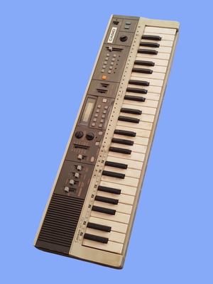 Casio synthesizer Casiotone MT-70 49 πλήκτρων ηλεκτρονικό πληκτρολόγιο 1982 μεταχειρισμένο για ανταλλακτικά ή επισκευή