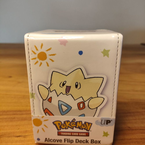 Ultra Pro Alcove Flip Deck Box with Togepi design new