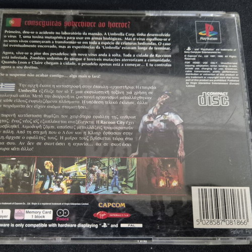 Resident Evil 2 PlayStation used action game PS1