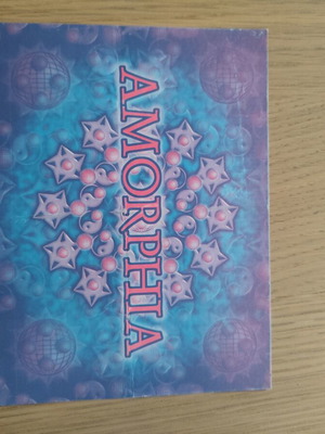 Vintage Rave Flyer Amorphia Club Battery 1997