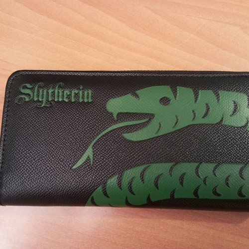 Harry Potter Wallet new, black and green, Slytherin