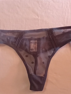 Blue string thong S/M
