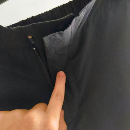 Mango fabric pants new, black, size M