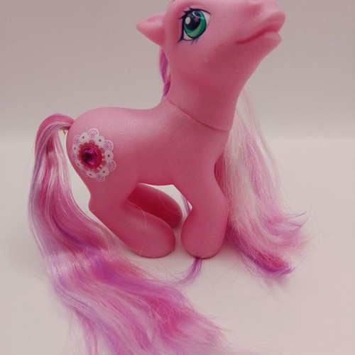 My Little Pony G3 Crystal Lace Jewel Pony Hasbro 2004 like new