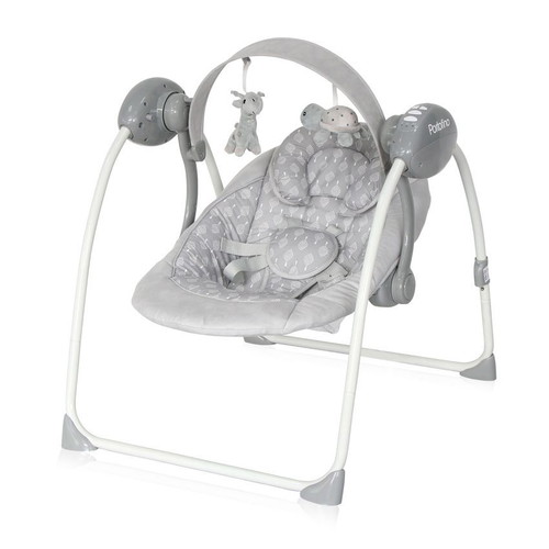 Lorelli Portofino Grey Trees Baby Electric Relax Swing with Music up to 9kg
