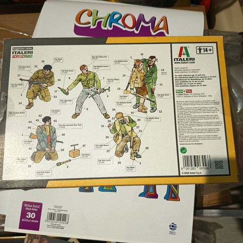 Partisans plastic model new from Italeri