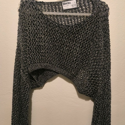 Primark knitted bolero gray large size like new
