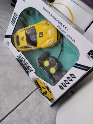 Remote Control Car with Lights like new, in original packaging