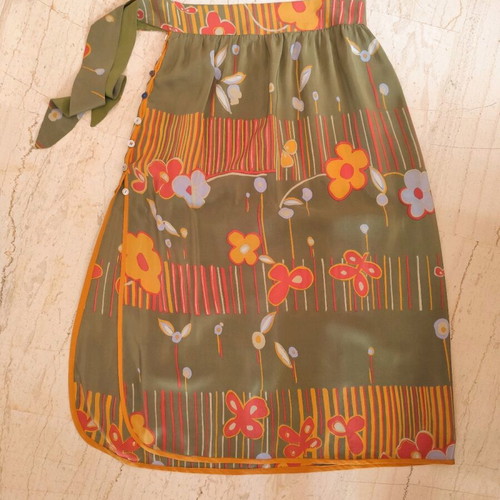 Vintage silk skirt