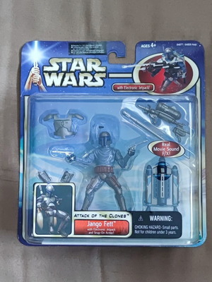 Hasbro Kenner Star Wars AOTC Jango Fett Deluxe 3 3/4" καινούργιο