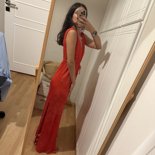Nadia Rapti Summer Dress like new, size S, red and orange