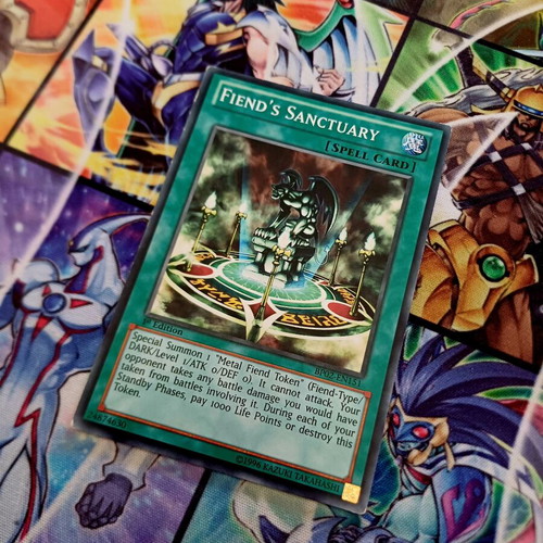 Fiend's Sanctuary BP02 Common Yu-Gi-Oh! spell card
