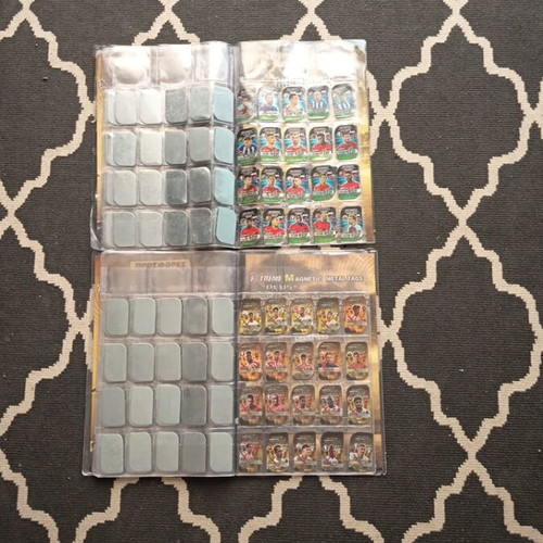 Football Metal Tag Albums 2022 like new, set of 2