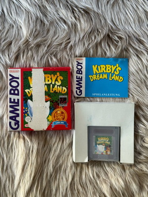 Kirby's Dream Land Game Boy μεταχειρισμένο, πλήρες πακέτο CIB