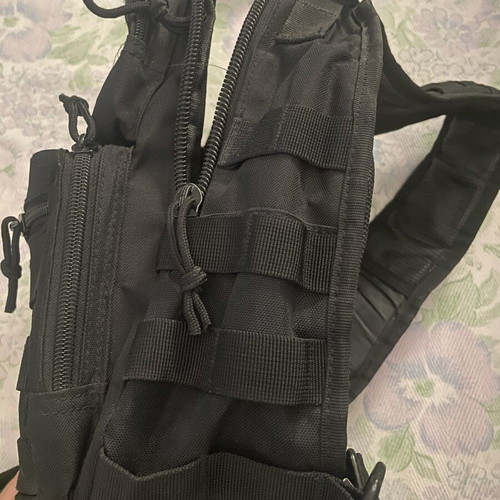 Tactical Shoulder Bag black, like new