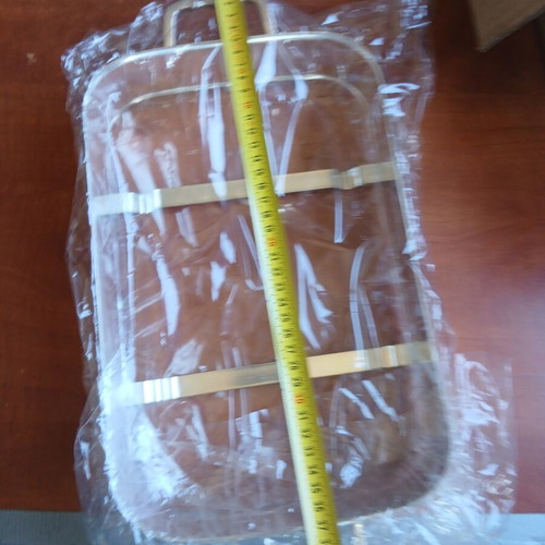 Serving tray with lid like new, 40 x 21 cm