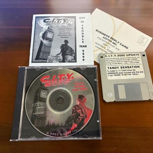 PC C.I.T.Y. 2000 Big Box new, English release