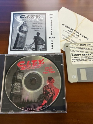 PC C.I.T.Y. 2000 Big Box new, English release