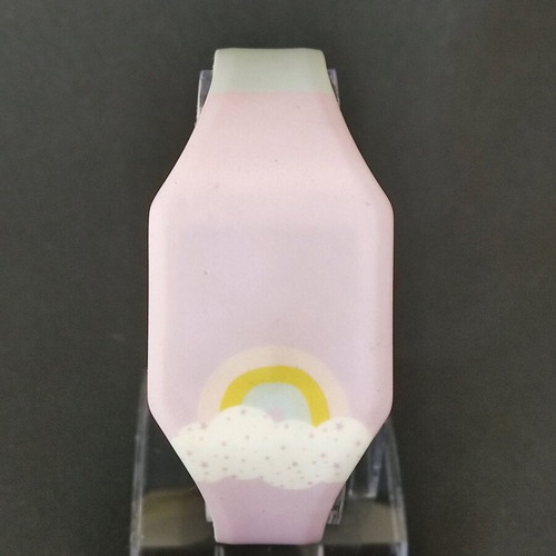 Children's Led watch like new, rubber strap
