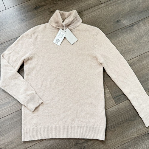 COS cashmere pullover size XS new, beige