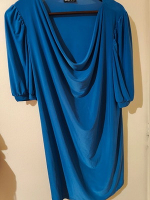 Tunic dress Kazi Line Fashion 3XL royal blue like new