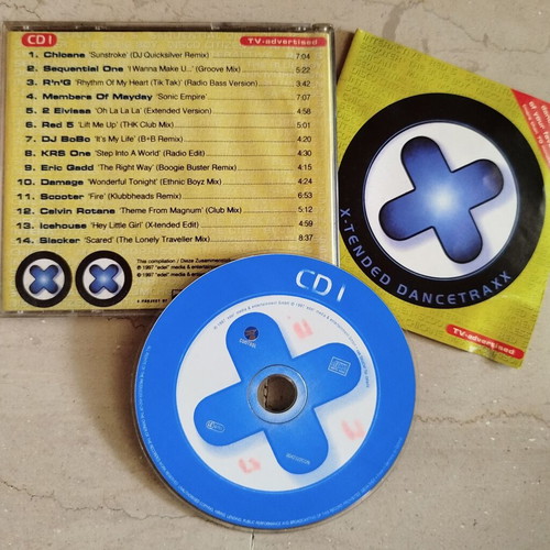 Pack of 9 used CDs with House music, Formel Eins, Guano Apes