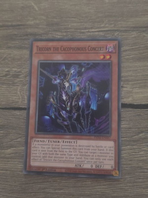 Tricorn the Cacophonous Concert Yu-Gi-Oh! card