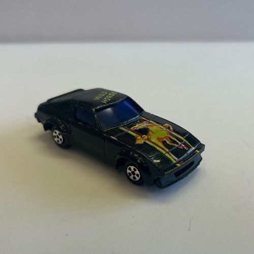 Vintage Black Datsun Wild Horse toy car used
