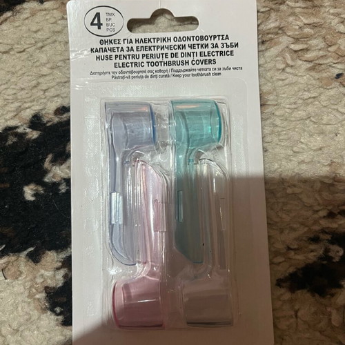 Electric toothbrush covers new, set of 8 from Jumbo