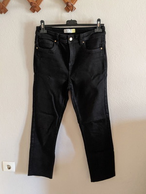 Черни дънки Next номер 38 slim mid rise като нови