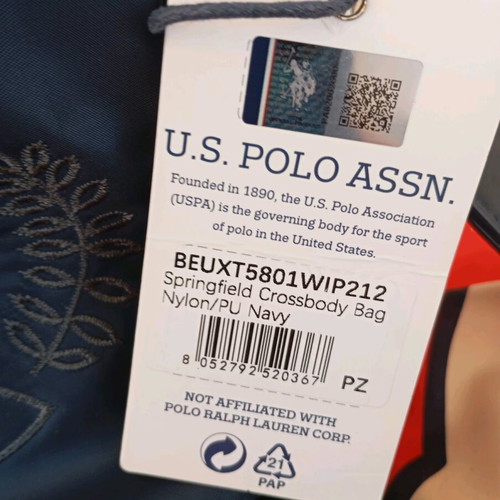 Polo Assn. crossbody bag new with US.POLO ASSN. tag