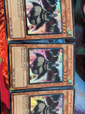 Reborn Tengu Yu-Gi-Oh Cards new, pack of 3