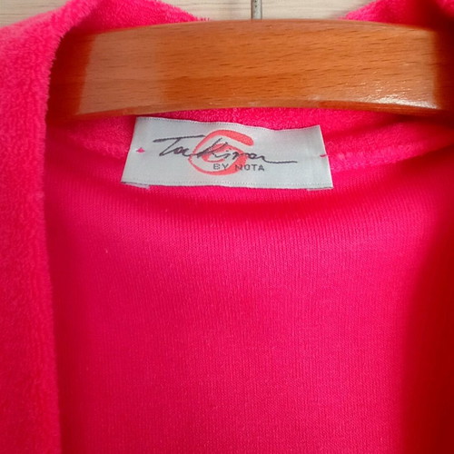 Nota short-sleeve robe used, dark pink, size M/L