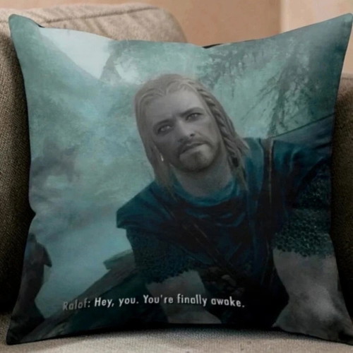 Elder Scrolls Skyrim pillowcase 45x45 cm