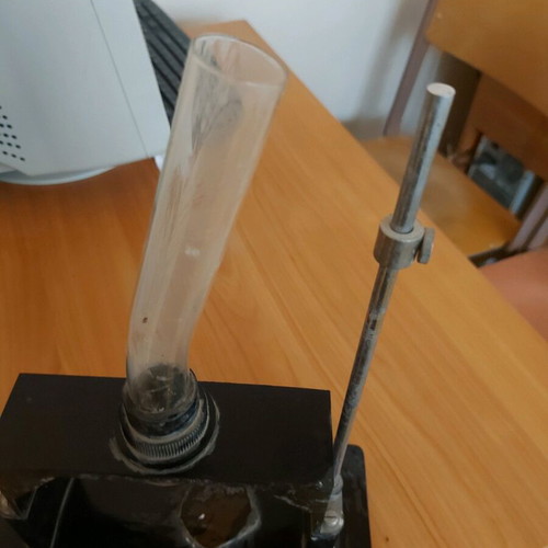 Physics device used from the socialist era with bakelite base