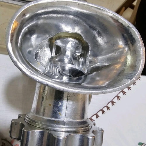 Manual meat grinder like new, vintage style