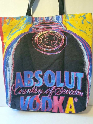 Vintage Andy Warhol Tote Bag new, colorful shoulder