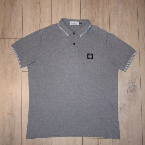 Stone Island Polo Shirt grey size XXL like new