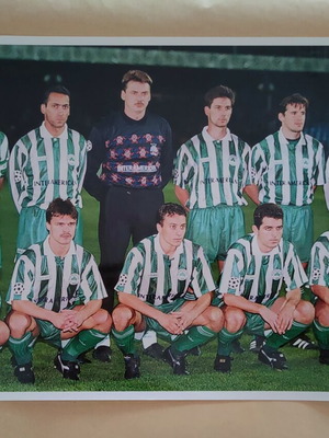 PAO football retro photos set of 3 like new