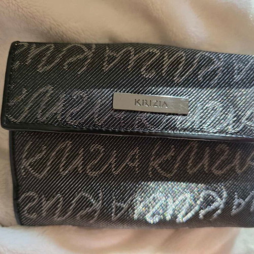 KRIZIA wallet new, size 17 cm, blue