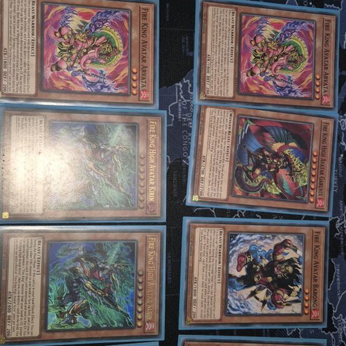 Yugioh Fire King deck like new -  45,00 - Vendora.cy