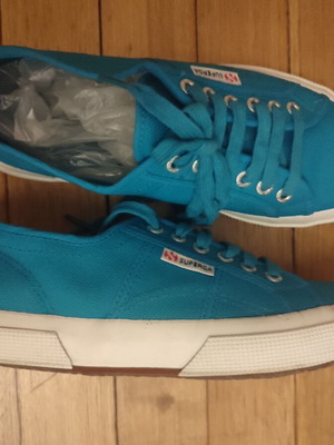 Superga sneakers size 40, like new, turquoise
