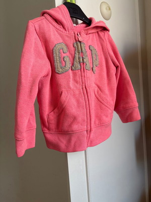 Gap hoodie used 12-18 with hood and zipper