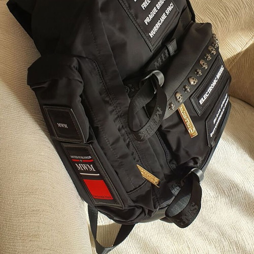 MWM backpack new, black, 43x34 cm