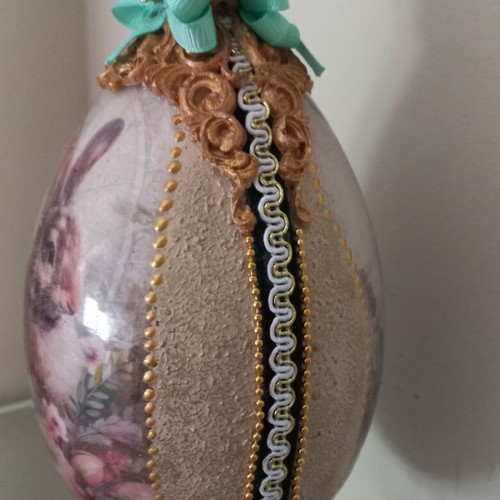 Easter egg handmade new from Plexiglas 15 cm