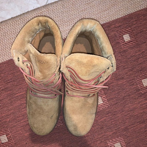Chicago boots used, men's size 42, beige brown