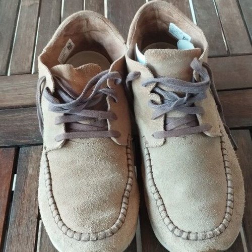 TOMS Balboa Mid Toffee Suede boots like new, water resistant, size 45