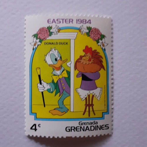 Grenada Grenadines Walt Disney Easter 1984 Stamp Set 7 Mint